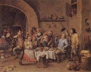 TENIERS, David the Younger Twelfth Night oil painting artist